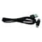 Фото - Кабель WK WDC-008 Axe USB - Lightning + micro USB (M/M), 1 м, Black (6970349287285) | click.ua