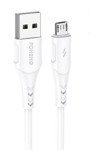 Фото - Кабель Foneng   X81 USB - micro USB (M/M), 2.1 A, 1 м, White  X81 (X81-CA-MU)