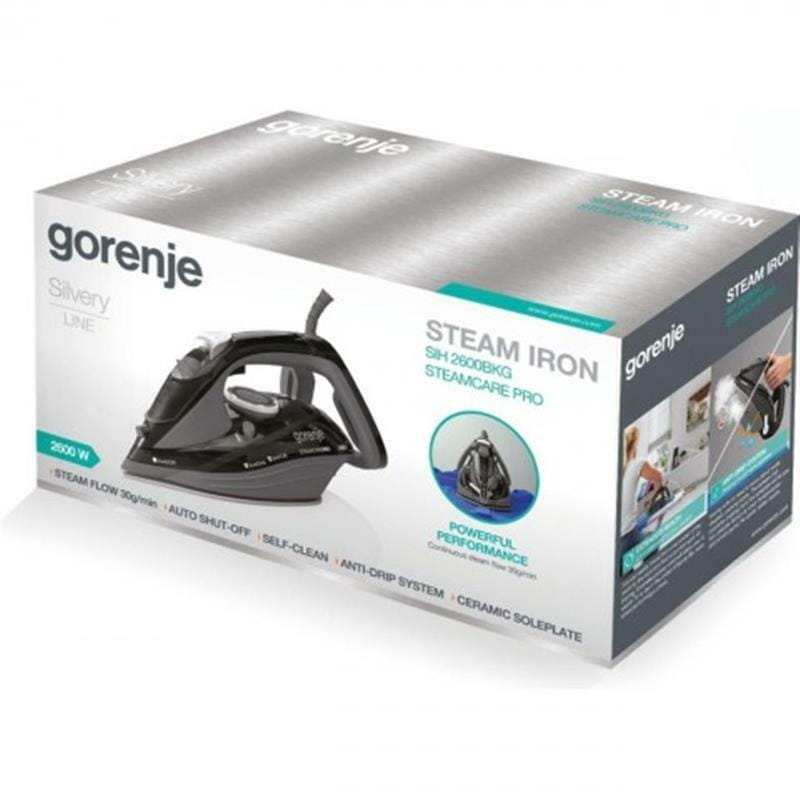 Утюг Gorenje SIH2600BKG