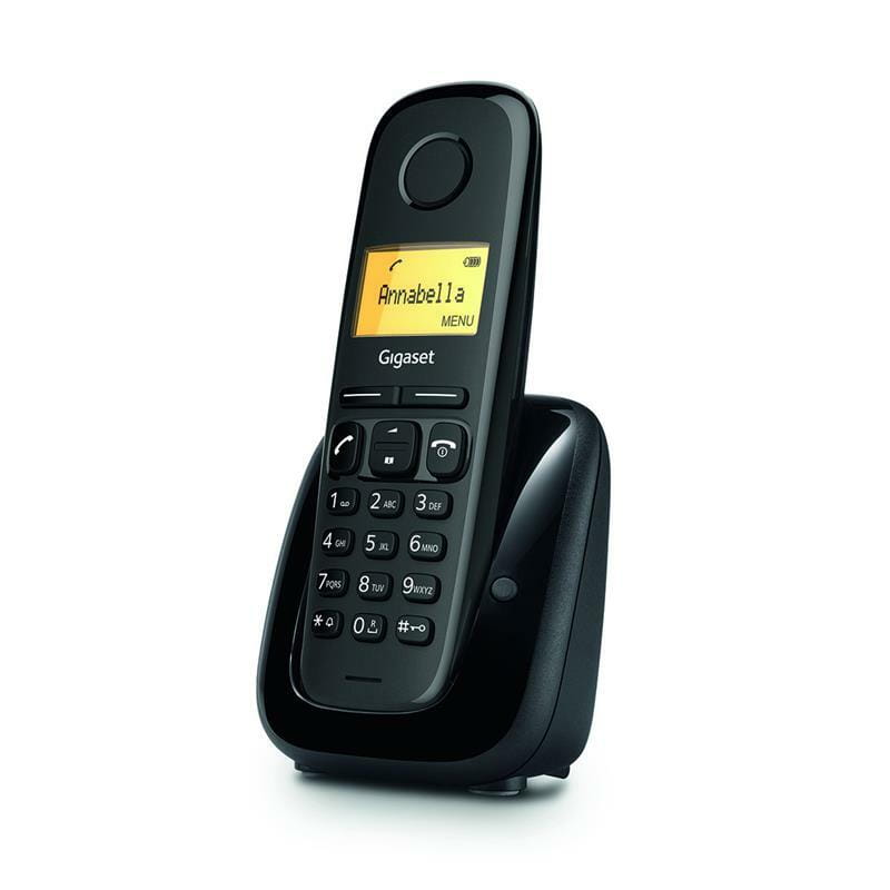 Радиотелефон DECT Gigaset A180 Black (S30852-H2807-R601)