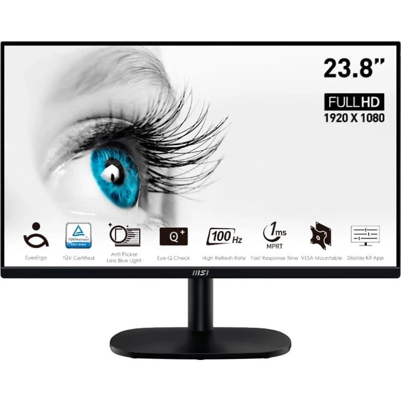 Монитор MSI 23.8" Pro MP245V VA Black 100Hz