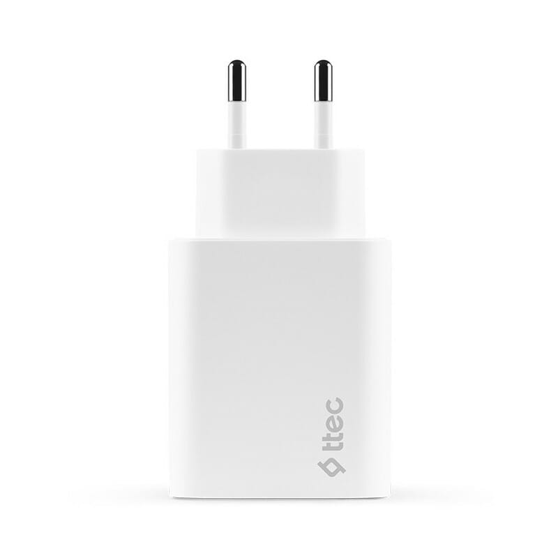 Сетевое зарядное устройство Ttec SmartCharger PD USB-C 30W White (2SCS26B)