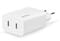 Фото - Мережевий зарядний пристрій Ttec SmartCharger Duo PD USB-C 40W White (2SCS27B) | click.ua