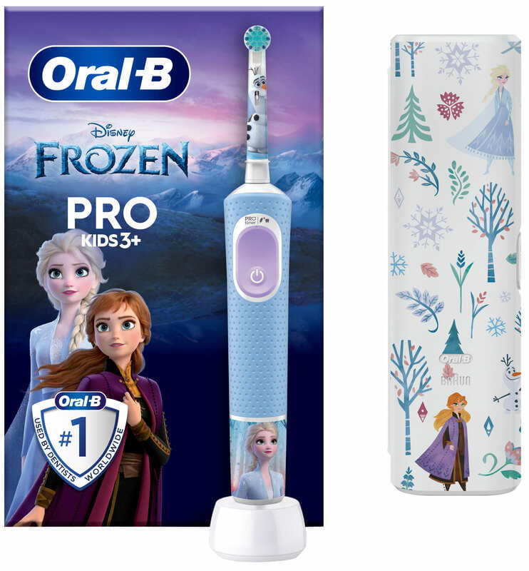 Зубна електрощітка Braun Oral-B Kids Frozen (D103.413.2KX Frozen)