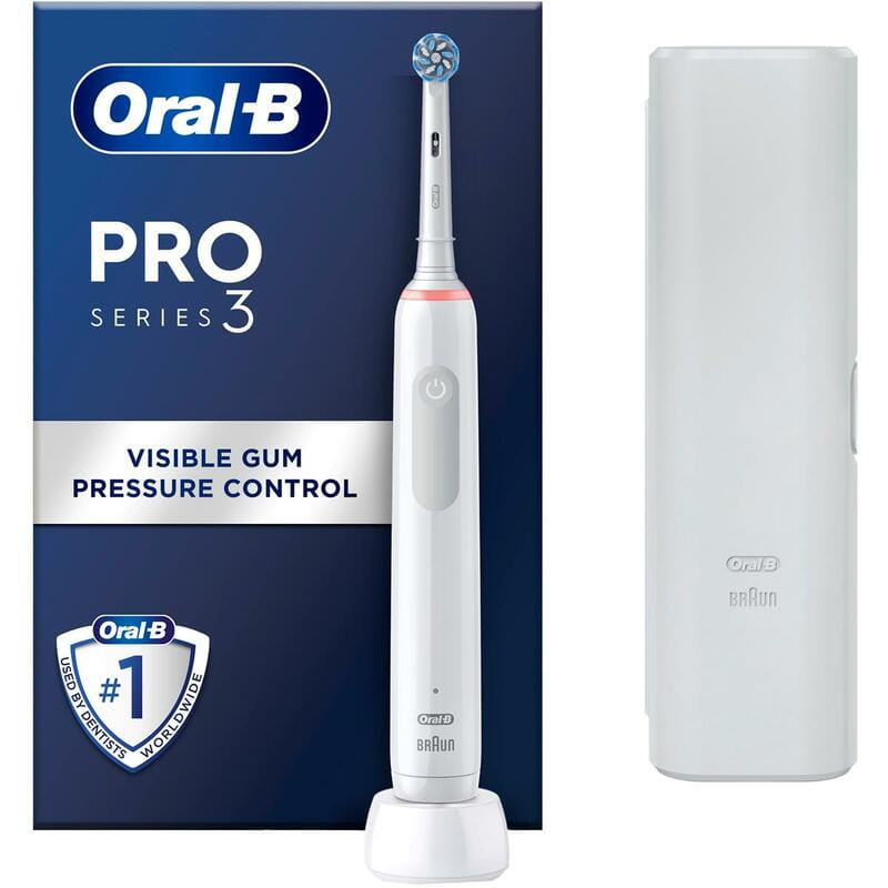 Зубная электрощетка Braun Oral-B Pro3 3500 D505.513.3X WT Gift Edition (D505.513.3X)