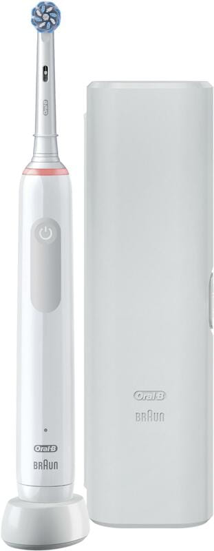 Зубна електрощітка Braun Oral-B Pro3 3500 D505.513.3X WT Gift Edition (D505.513.3X)