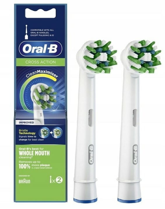 Насадка Braun Oral-B Cross Action EB50RB CleanMaximiser 2шт