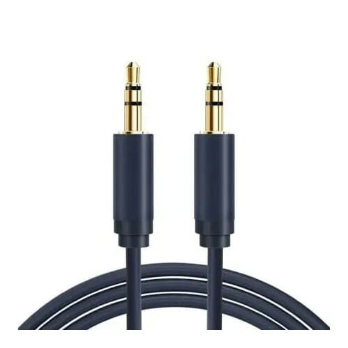 Кабель Cabletime Audio 3.5 мм - 3.5 мм (M/M), 2 м, 3 pin, Black (CF15L)