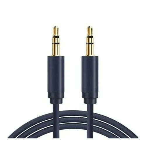 Кабель Cabletime Audio 3.5 мм - 3.5 мм (M/M), 2 м, 3 pin, Black (CF15L)