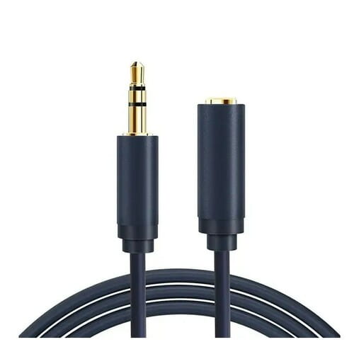 Фото - Кабель  Cabletime Audio 3.5 мм - 3.5 мм (M/F), 1.5 м, Black, 3 pin (CF16J)