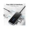 Фото - Концентратор Vention 5 в 1 Type-C-USB-PD 4USB 3.0 87W 4K 30Hz 0.15m Black (TFDHB) | click.ua