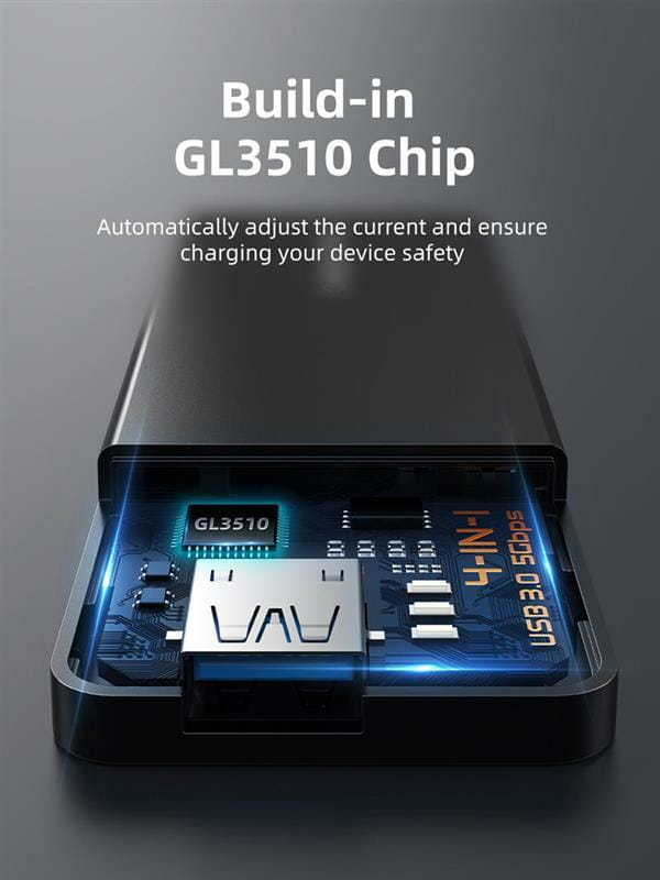 USB-хаб Cabletime CB02B 4 ports