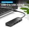 Фото - USB-хаб Vention TGKBB 4 ports Black | click.ua