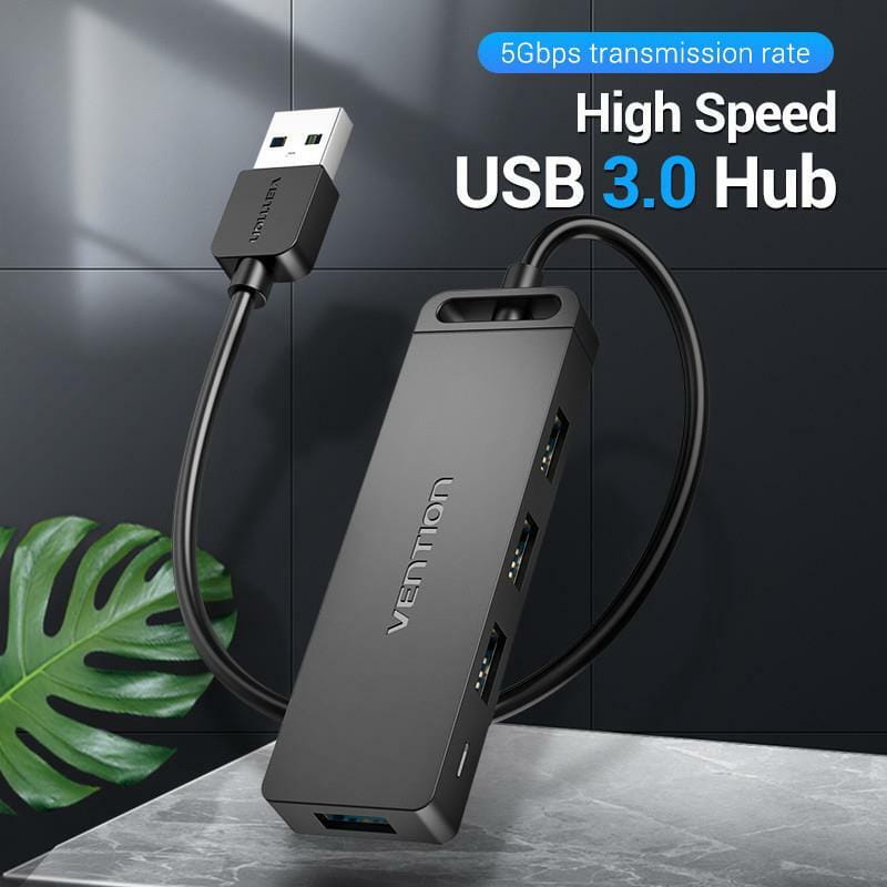 USB-хаб Vention CHLBB 4 ports Black