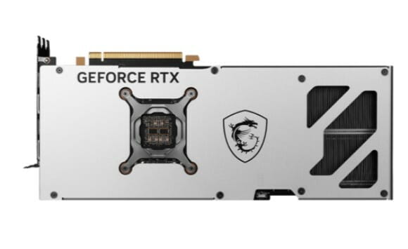 Відеокарта GF RTX 4080 16GB GDDR6X Gaming X Slim White MSI (GeForce RTX 4080 16GB GAMING X SLIM WHITE)
