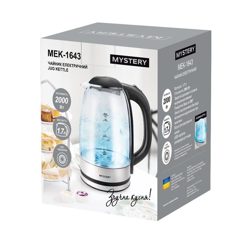 Электрочайник Mystery MEK-1643