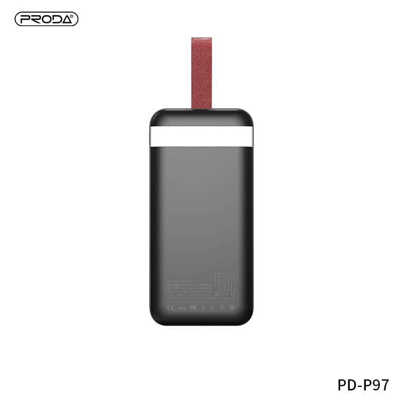 Універсальна мобільна батарея Proda PD P-97 50000mAh Black (PRD-PD-97-BK)