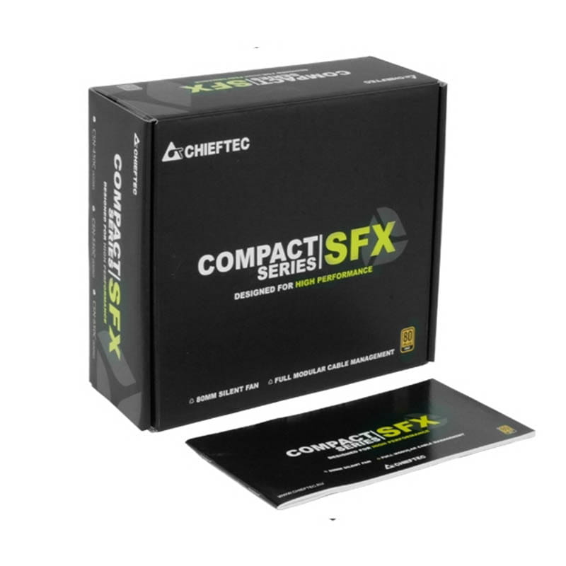 Блок Питания Chieftec CSN-550C, SFX, APFC, 12cm fan, КПД &gt;90%, RTL