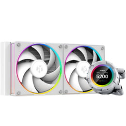 Система водяного охлаждения ID-Cooling Space LCD SL240 White