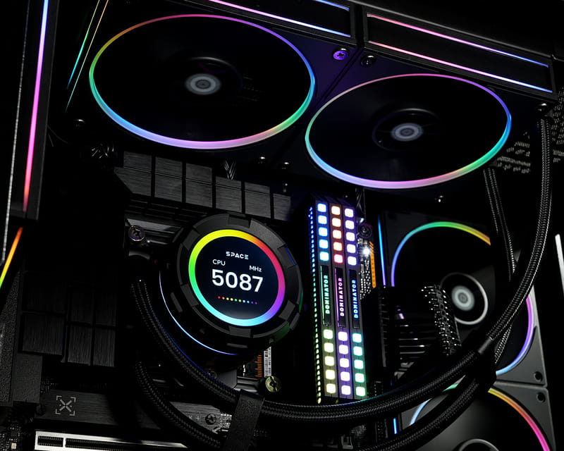 Система водяного охолодження ID-Cooling Space LCD SL240
