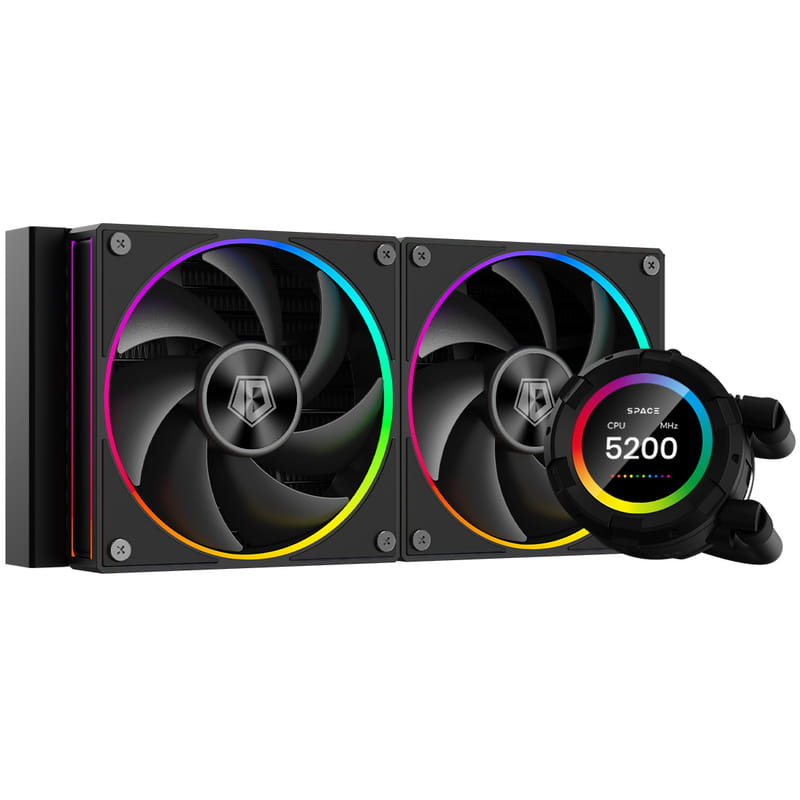 Система водяного охолодження ID-Cooling Space LCD SL240