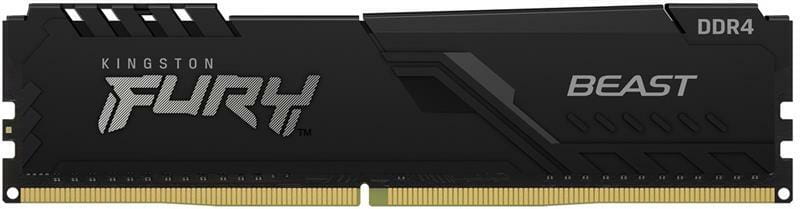 Модуль пам`ятi DDR4 2x4GB/2666 Kingston Fury Beast Black (KF426C16BBK2/8)