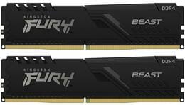 Модуль памяти DDR4 2x4GB/2666 Kingston Fury Beast Black (KF426C16BBK2/8)
