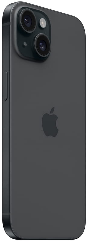 Смартфон Apple iPhone 15 256GB A3090 Black (MTP63RX/A)