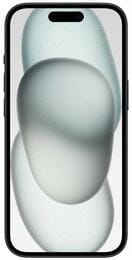 Смартфон Apple iPhone 15 256GB A3090 Black (MTP63RX/A)