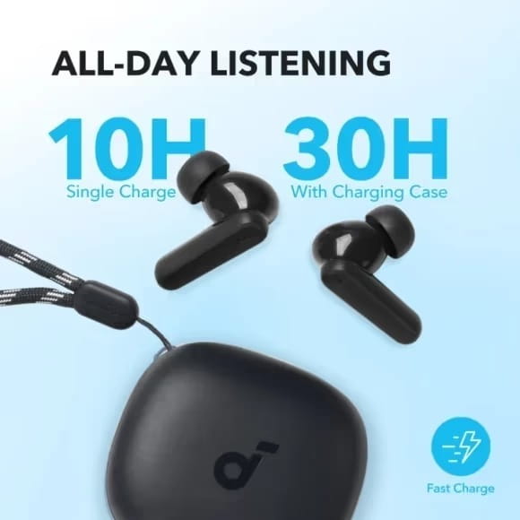 Bluetooth-гарнитура Anker SoundCore R50i Black (A3949G11)