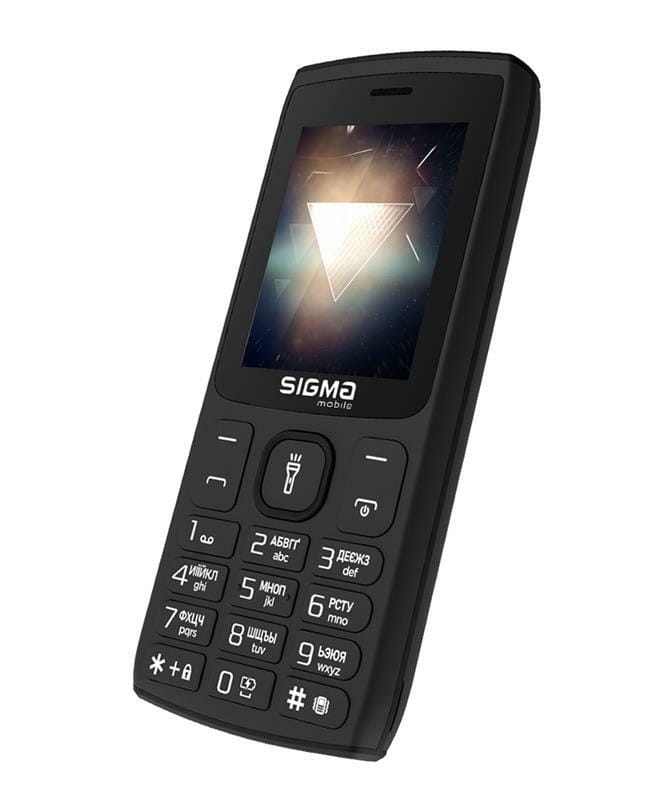 Мобильный телефон Sigma mobile X-style 34 NRG Type-C Dual Sim Black