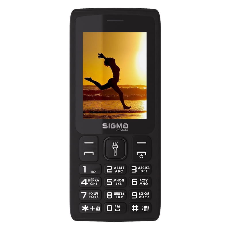Мобильный телефон Sigma mobile X-style 34 NRG Type-C Dual Sim Black