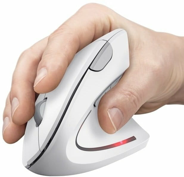 Миша бездротова Trust Verto Ergonomic White (25132)