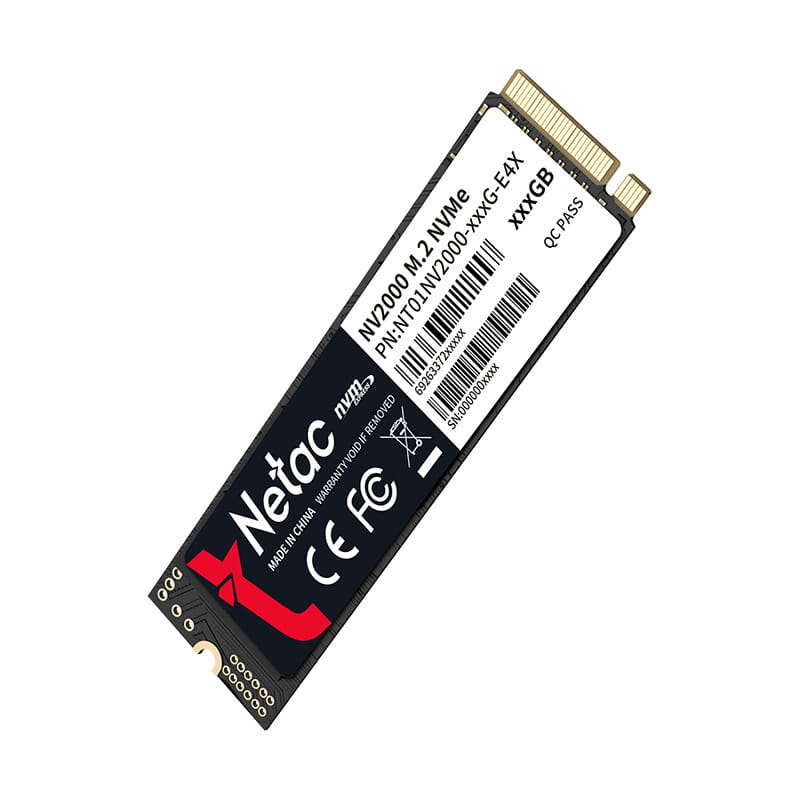 Накопитель SSD 256GB Netac NV2000 M.2 2280 PCIe 3.0 (NT01NV2000-256-E4X)