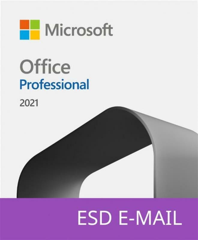 Програмне забезпечення Microsoft Office Pro 2021 для 1 ПК, ESD, електронна ліцензія, всі мови (269-17192)