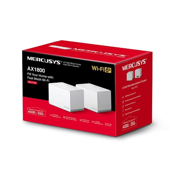 WiFi Mesh система Mercusys Halo H70X 2-pack