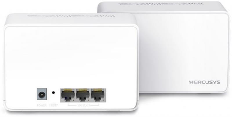 WiFi Mesh система Mercusys Halo H80X 2-pack (AX3000, 3хGE WAN/LAN, Beamforming, MU-MIMO, OFDMA)