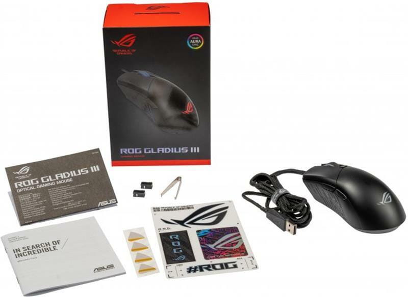 Мышь Asus ROG Gladius III (90MP0270-BMUA00)