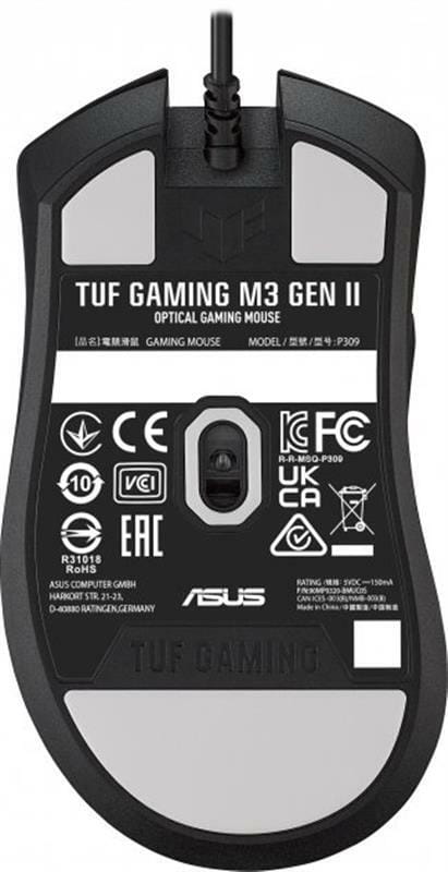 Мышь Asus TUF Gaming M3 Gen II Black (90MP0320-BMUA00)