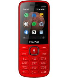 Мобильный телефон Nomi i2403 Dual Sim Red