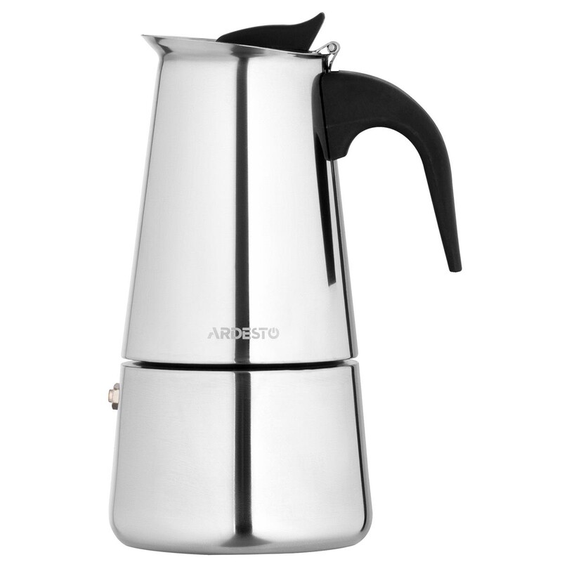 Гейзерная кофеварка Ardesto Gemini Apulia (AR0804SS)