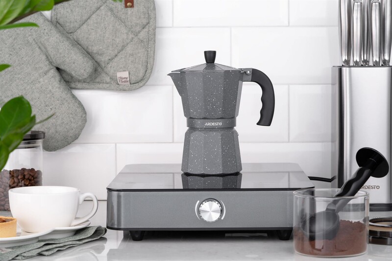Гейзерна кавоварка Ardesto Gemini Molise (AR0809AGS)
