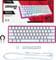 Фото - Клавиатура HyperX Alloy Origins 60 Red RGB Pink (572Y6AA) | click.ua