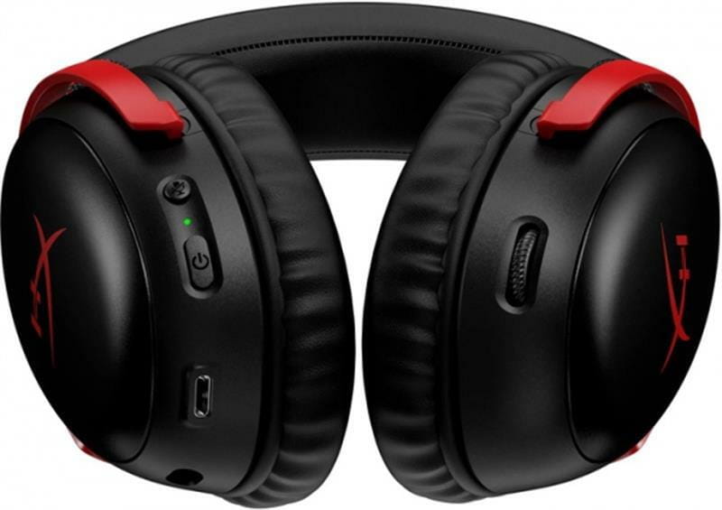 Гарнiтура HyperX Cloud III Wireless Black/Red (77Z46AA)