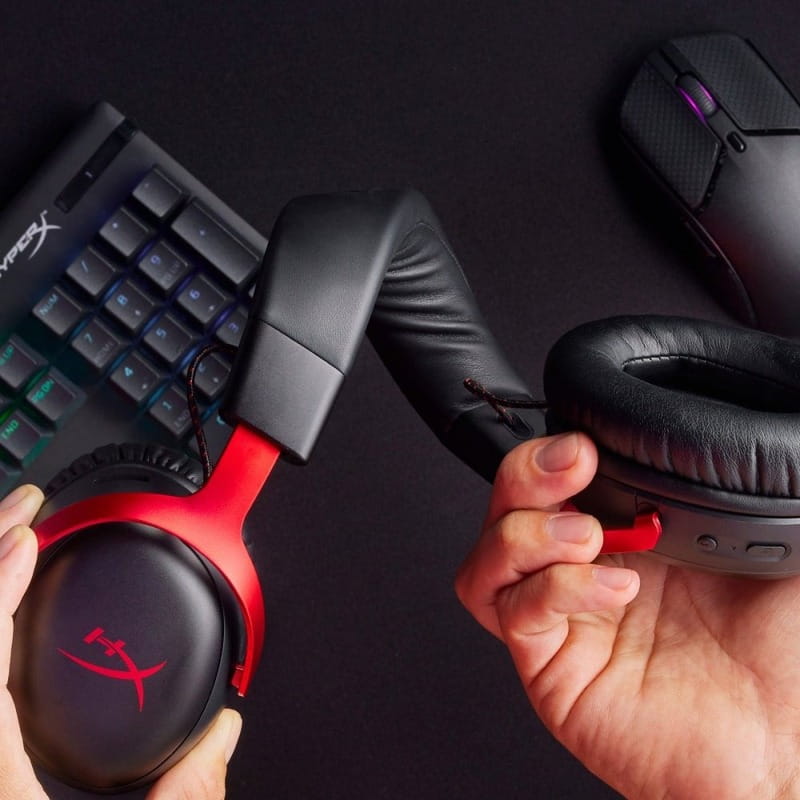 Гарнитура HyperX Cloud III Wireless Black/Red (77Z46AA)
