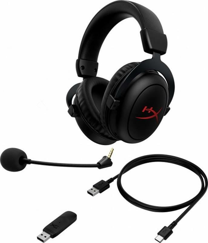 Bluetooth-гарнитура HyperX Cloud II Core Wireless Black (6Y2G8AA)
