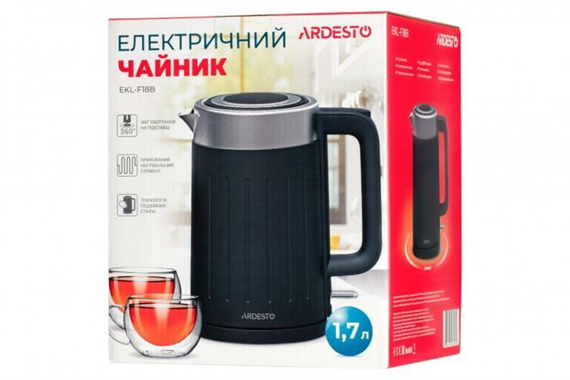 Електрочайник Ardesto EKL-F18B