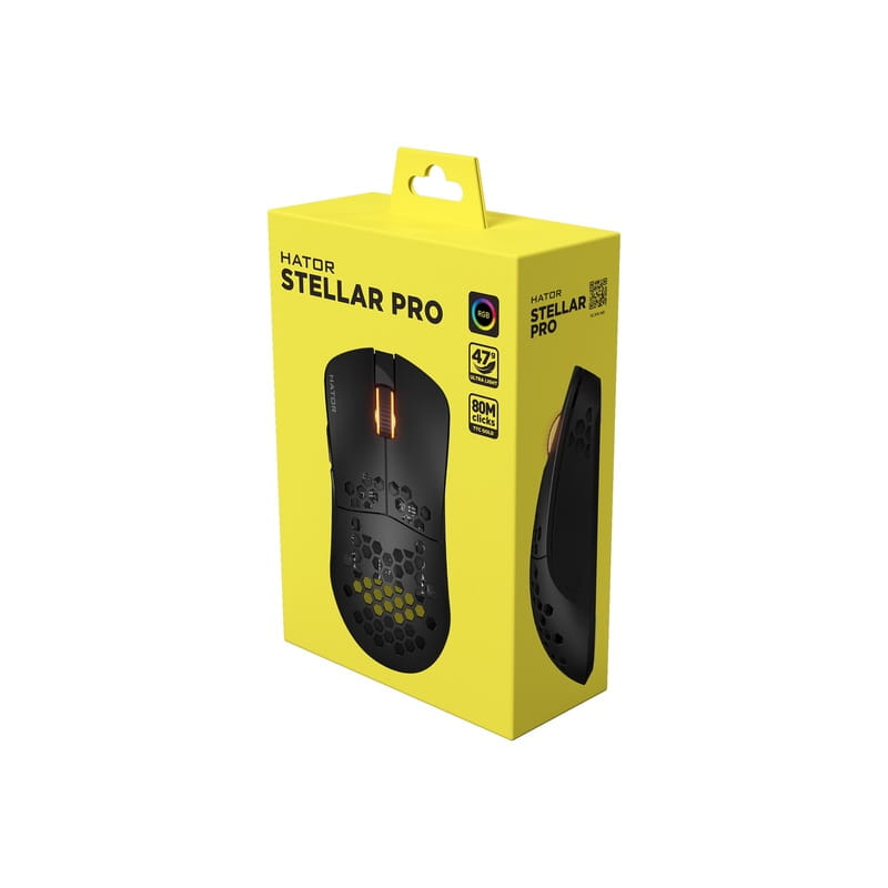 Мышь Hator Stellar Pro Black (HTM-540)