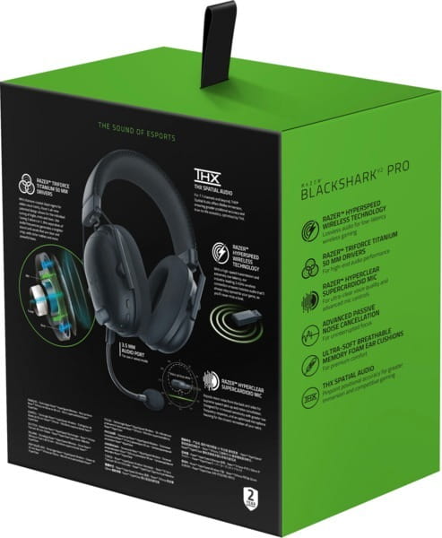 Гарнитура Razer BlackShark V2 PRO Wireless 2023 Black (RZ04-04530100-R3M1)
