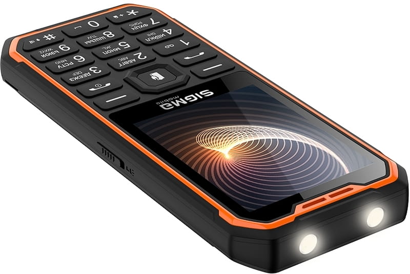 Мобильный телефон Sigma mobile X-style 310 Force Type-C Dual Sim Black-Orange